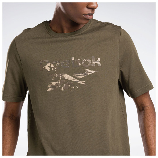 Reebok Ανδρική κοντομάνικη μπλούζα Identity Modern Camo T-Shirt Reebok Ανδρική κοντομάνικη μπλούζα Identity Modern Camo T-Shirt